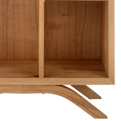 Wohnen Massivholz Standregal aus Wildeiche - Fredellia