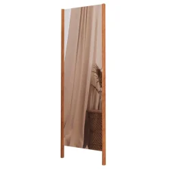 Wohnen Massivholz Standspiegel aus Wildbuche - Indrya