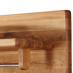 Wohnen Massivholz Wandgarderobe aus Wildeiche massiv geölt - Uvinessa