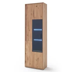 Wohnen Massivholz Wohnwand Möbel Set - Assela (dreiteilig)