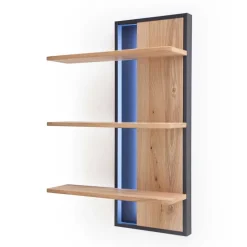 Wohnen Massivholz Wohnwand Möbel Set - Assela (dreiteilig)