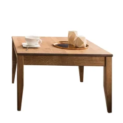 Wohnen Massivholz Wohnzimmertisch in Eiche dunkel - Glenza