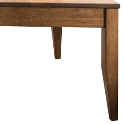 Wohnen Massivholz Wohnzimmertisch in Eiche dunkel - Glenza