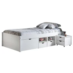 Massivholzbett Pradisio mit Stauraum^Wohnen Hot