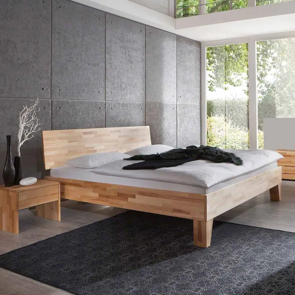 Massivholzbett Tuner z.B. als Doppelbett 180x200cm^Wohnen Hot