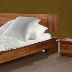 Wohnen Massivholzbett Zamaron aus Kernbuche