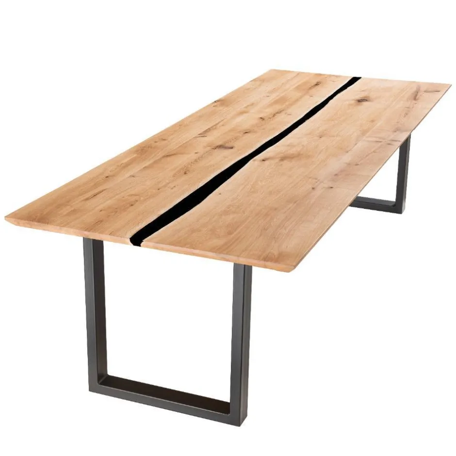 Wohnen Massivholz-Essenstisch aus Wildeiche - Jyrasol