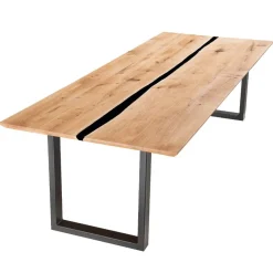 Wohnen Massivholz-Essenstisch aus Wildeiche - Jyrasol