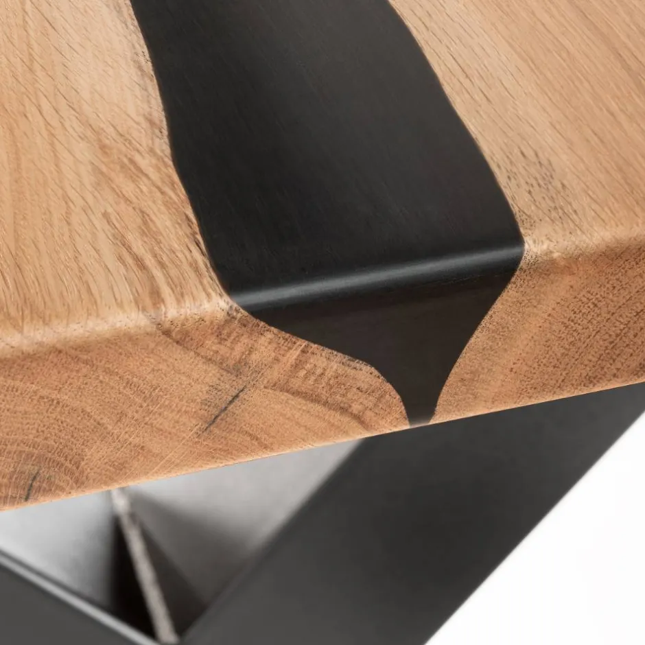 Wohnen Massivholz-Essenstisch aus Wildeiche - Jyrasol