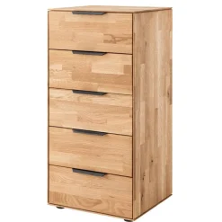 Wohnen Massivholz-Hochkommode - parkettverleimt - Kassanda