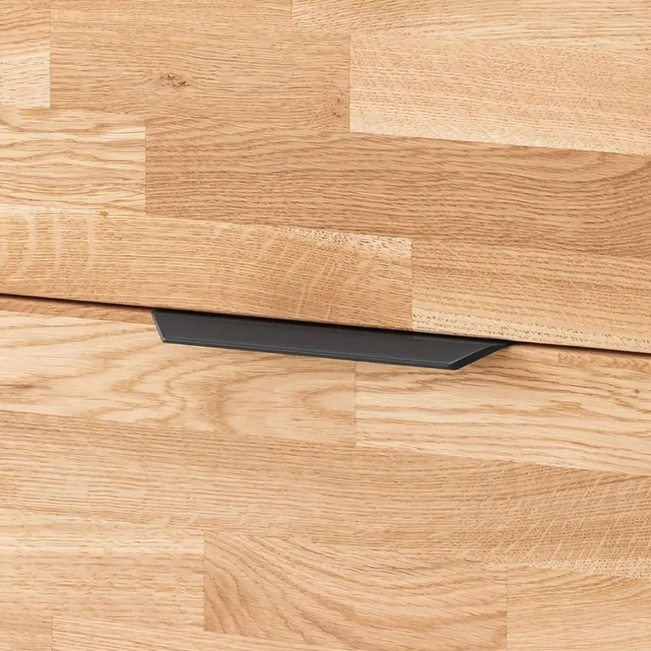 Wohnen Massivholz-Hochkommode - parkettverleimt - Kassanda