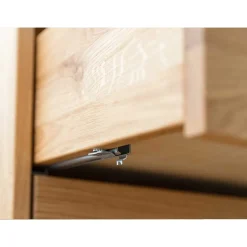 Massivholz-Regal mit zwei Schubladen - Fabijola^Wohnen Discount