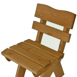 Massivholzstuhl Brixen für Garten^Wohnen Clearance