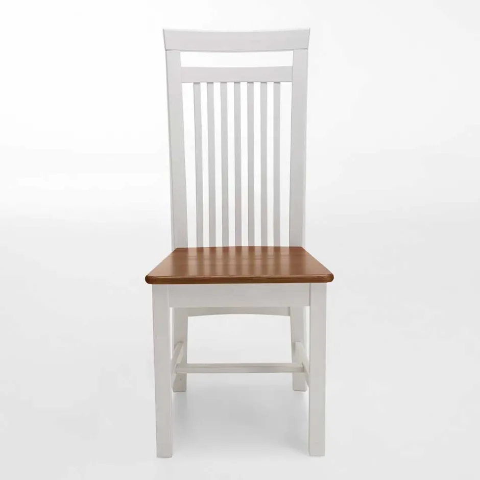 Wohnen Massivholzstuhl Criasso im Landhausstil (2er Set)