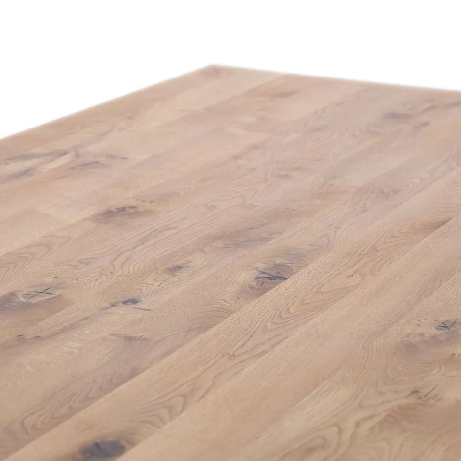 Wohnen Massivholztisch aus Balkeneiche - Leveziano