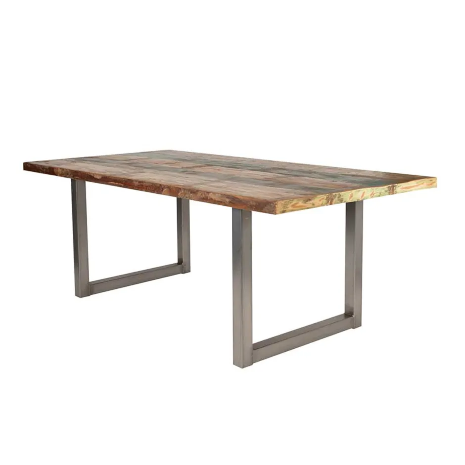 Wohnen Massivholztisch Nuture aus Recyclingholz