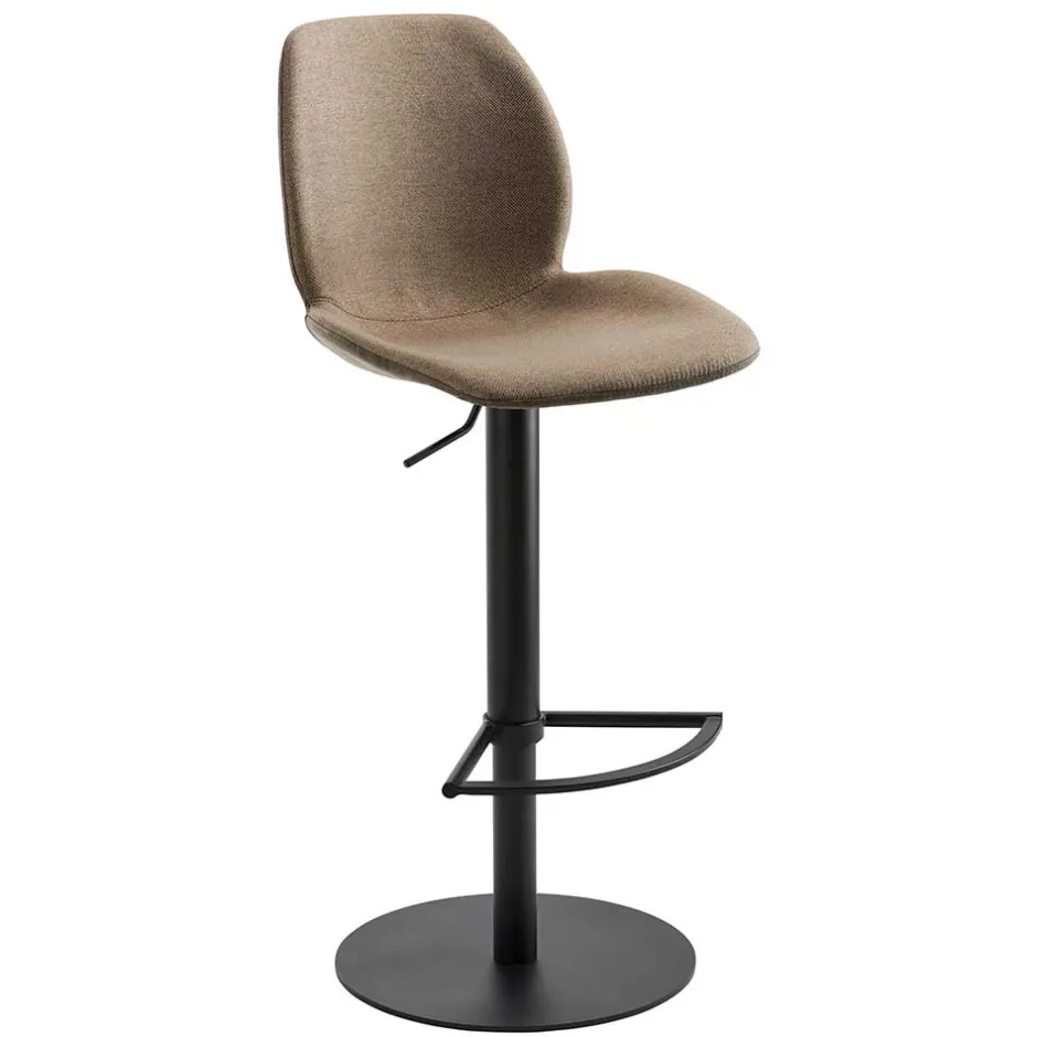 Material Mix Barstuhl in Beige & Schlamm - Vismarel^Wohnen Hot