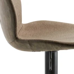 Material Mix Barstuhl in Beige & Schlamm - Vismarel^Wohnen Hot