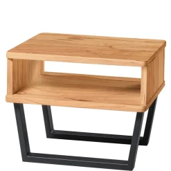 Material Mix Doppelbett aus Wildbuche - Syolino^Wohnen Clearance