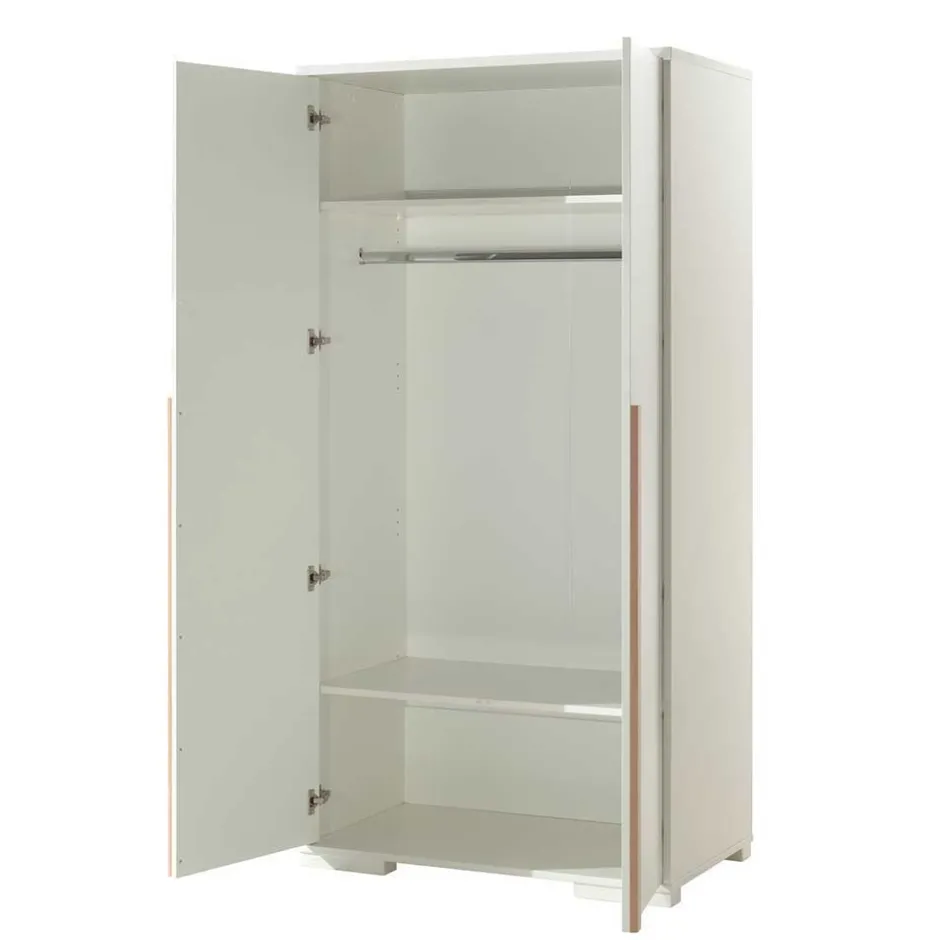 Möbel für das Jugendzimmer in Weiß - Eldrus (vierteilig)^Wohnen Outlet