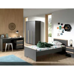 Möbel fürs Jugendzimmer Komplettset - Navlius (fünfteilig)^Wohnen New