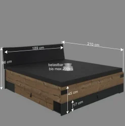 Möbel fürs Schlafzimmer Komplettset - Ardila (vierteilig)^Wohnen Outlet