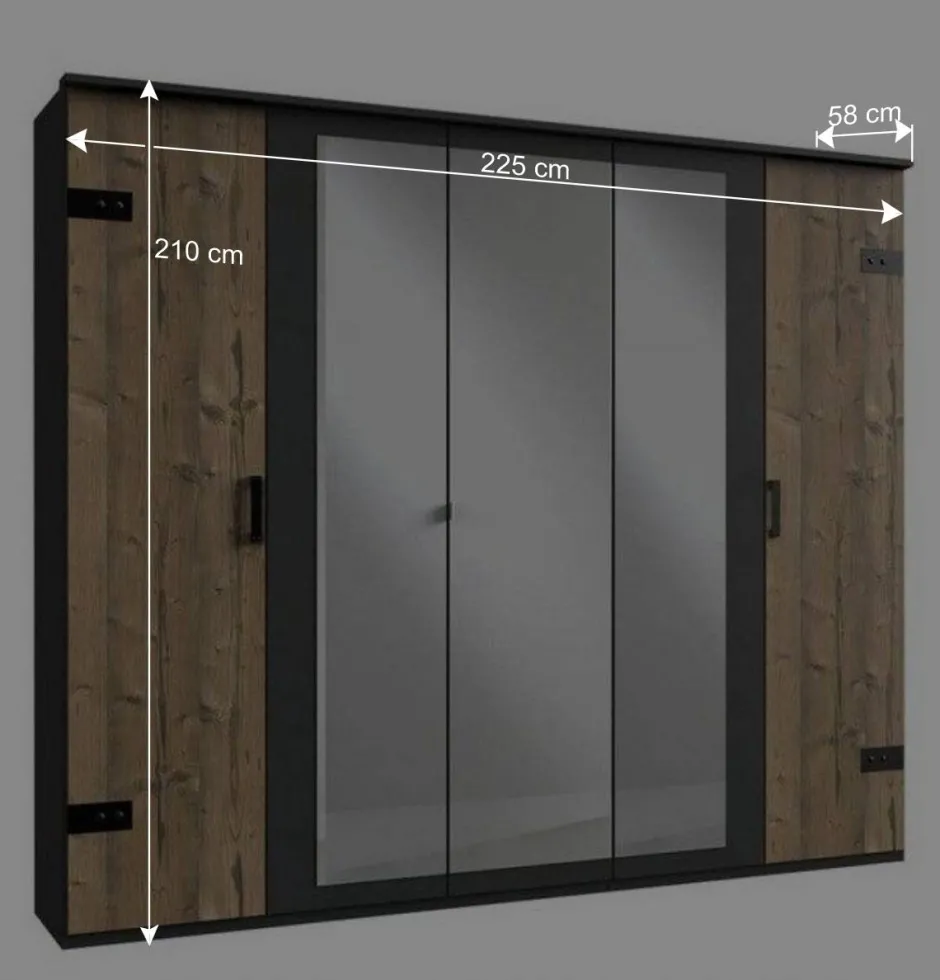 Möbel fürs Schlafzimmer Komplettset - Ardila (vierteilig)^Wohnen Outlet