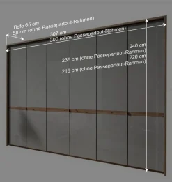 Wohnen Möbel Schlafzimmer Set modern - Crascanu (vierteilig)