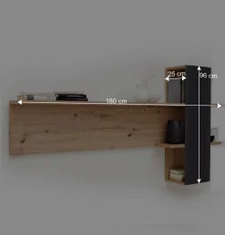 Wohnen Möbel Wohnkombination Set - Vecenda (vierteilig)