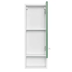 Wohnen Möbelprogramm fürs Bad in Grün - Loenixa (vierteilig)