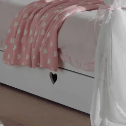 Mädchen Kinderbett Grandory mit Himmel^Wohnen Discount