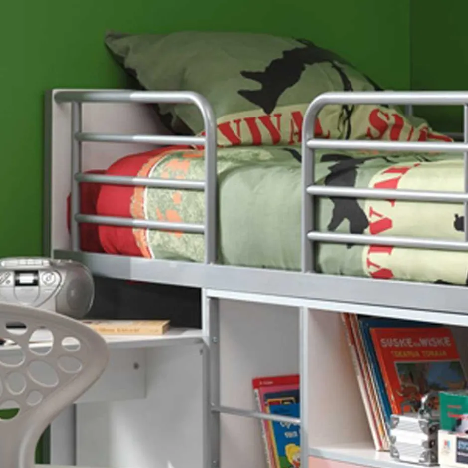 Mädchen-Hochbett Trio in Rosa^Wohnen Clearance