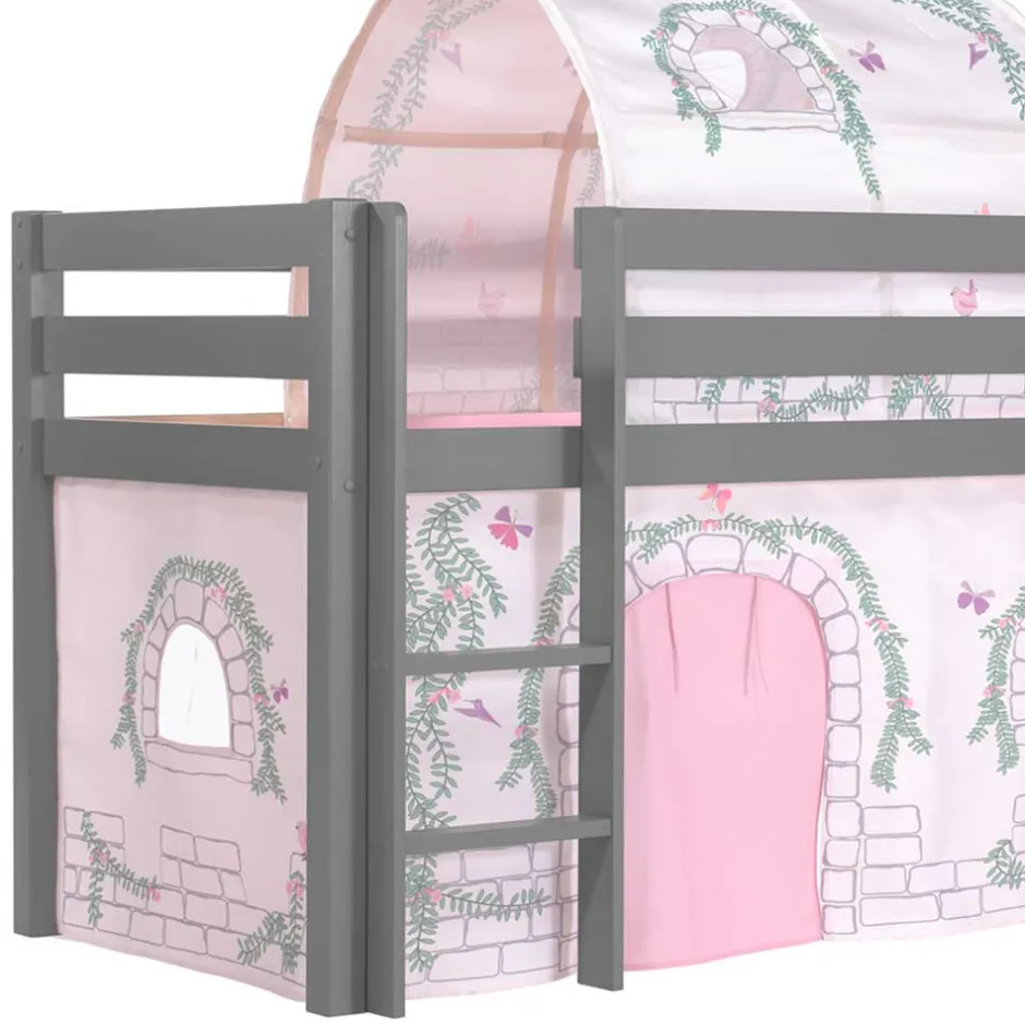 Mädchenzimmer Rutschbett in Grau - Surie^Wohnen Clearance