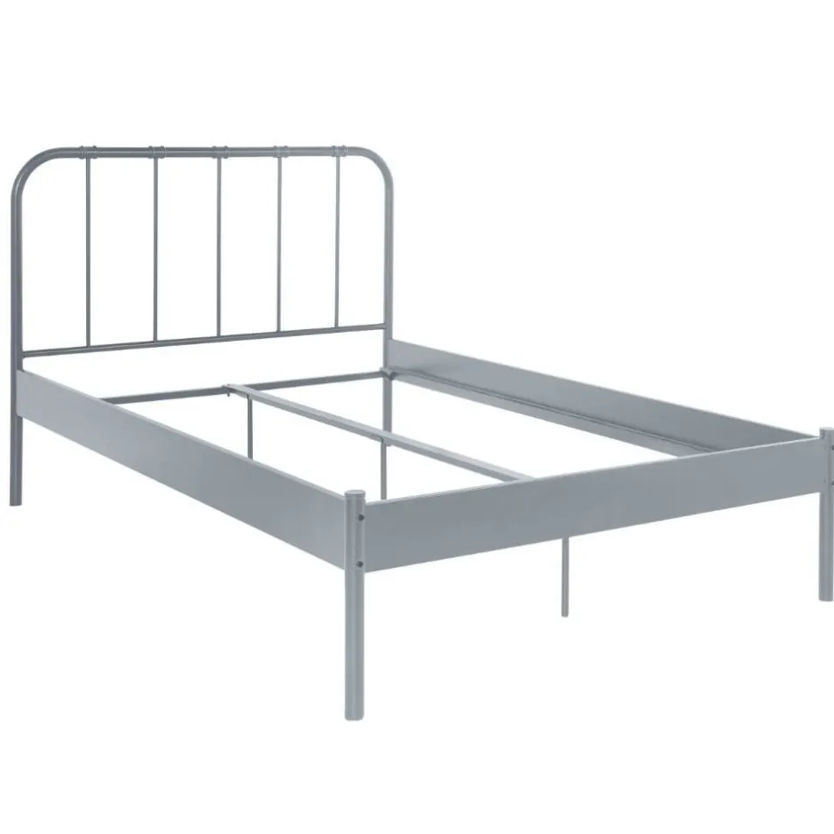 Wohnen Metall Bett in Grau - Uvienna