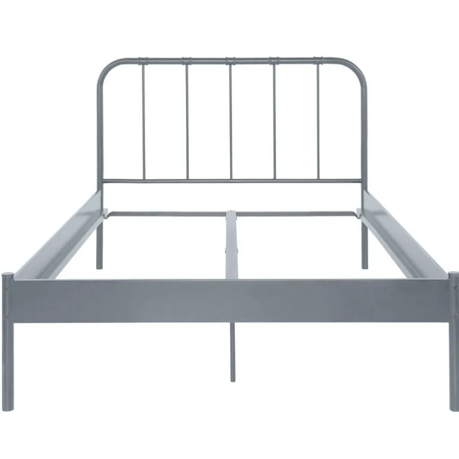 Wohnen Metall Bett in Grau - Uvienna