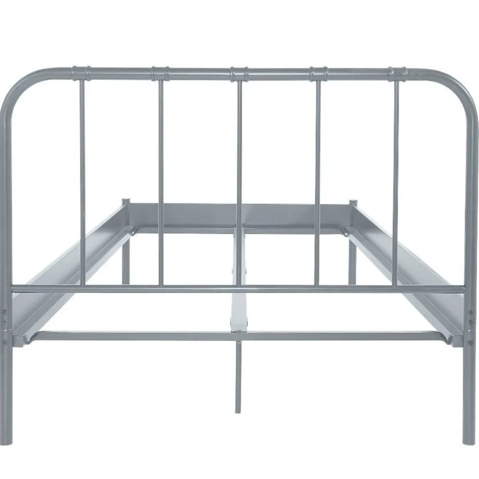 Wohnen Metall Bett in Grau - Uvienna