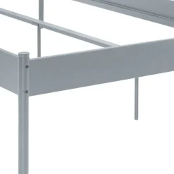 Wohnen Metall Bett in Grau - Uvienna