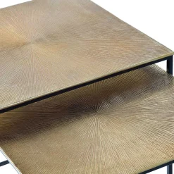 Metall Couchtisch Duo in Bronze - Havanna (zweiteilig)^Wohnen Clearance