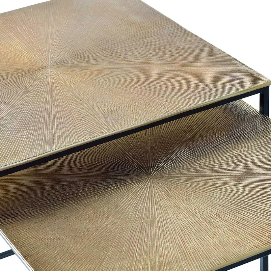 Metall Couchtisch Duo in Bronze - Havanna (zweiteilig)^Wohnen Clearance