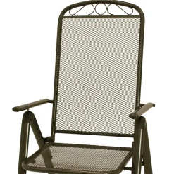 Wohnen Metall Garten Klappstuhl in Grau - Rocasa (2er Set)