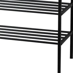 Wohnen Metall Schuhregal mit vier Gitterablagen - Greeceline