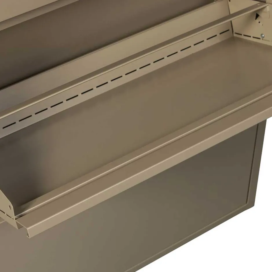 Metall Schuhschrank in Beige - Izzymo^Wohnen Discount