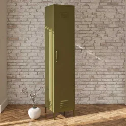 Wohnen Metall Spind in Oliv Grün - Austral