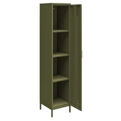 Wohnen Metall Spind in Oliv Grün - Austral