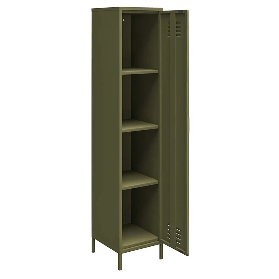 Wohnen Metall Spind in Oliv Grün - Austral