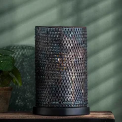 Wohnen Metall Tischleuchte in Schwarzbraun - Bageria