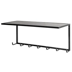 Wohnen Metall Wandgarderobe mit Hutboden - Breznia