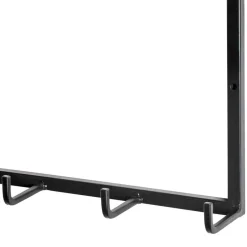 Wohnen Metall Wandgarderobe mit Hutboden - Breznia