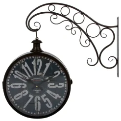 Wohnen Metall Wanduhr mit großen Zahlen - Tariha