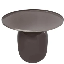 Metall-Beistelltisch in Grau und Silber - Halkan^Wohnen Clearance